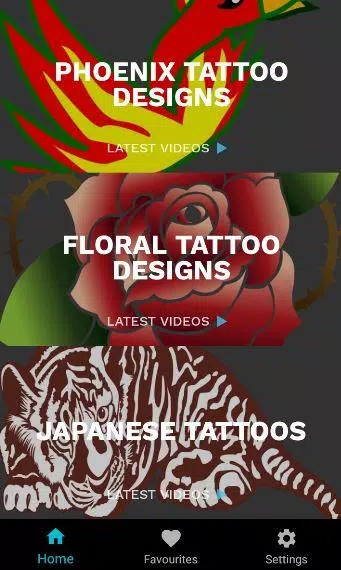 Learn to Draw Tattoo স্ক্রিনশট 0