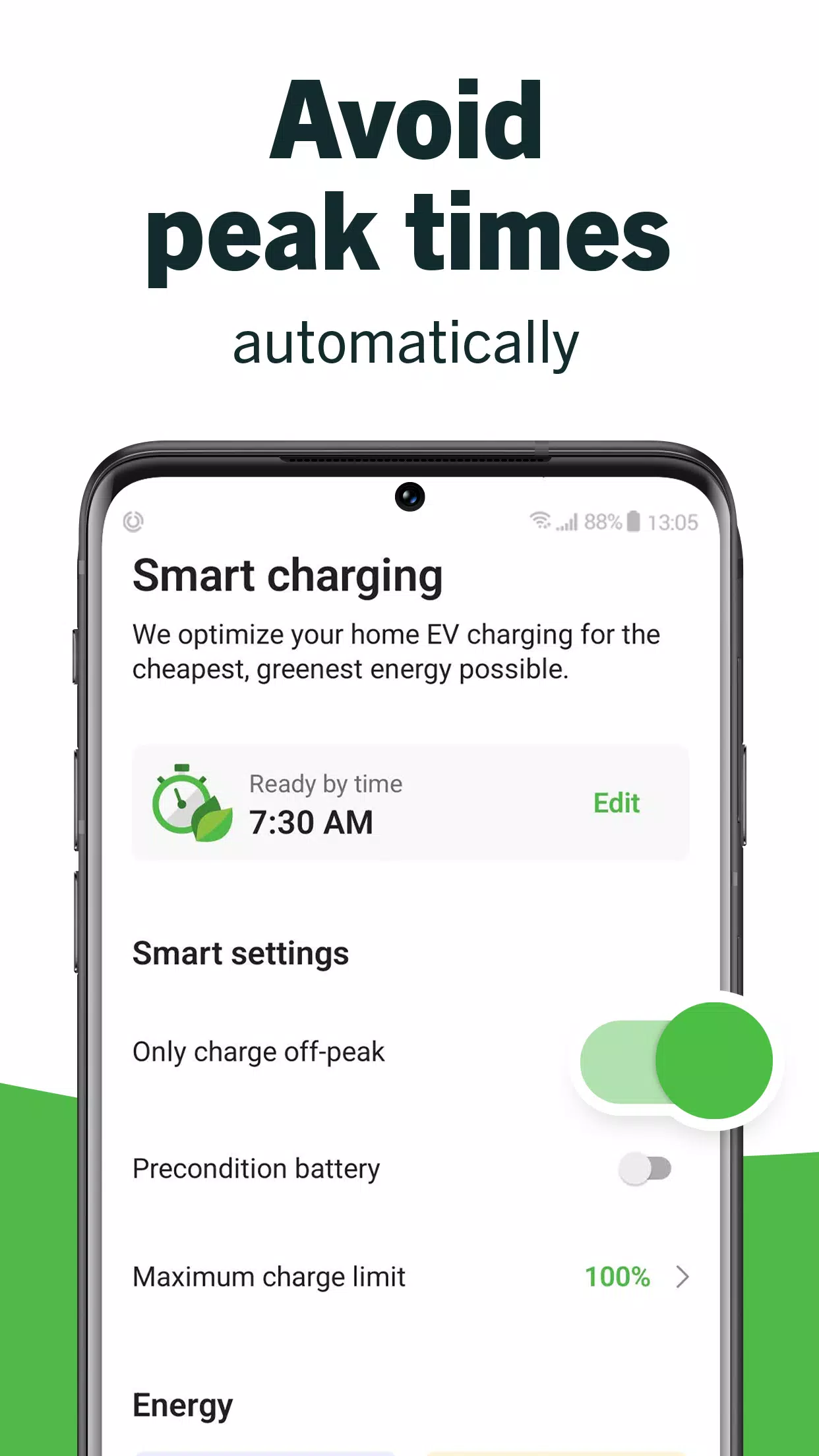 ev.energy: Home EV Charging Zrzut ekranu 3