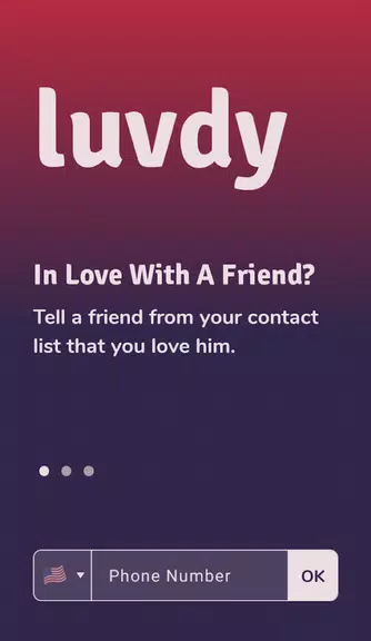 luvdy - Anonymous Dating Among Friends应用截图第0张