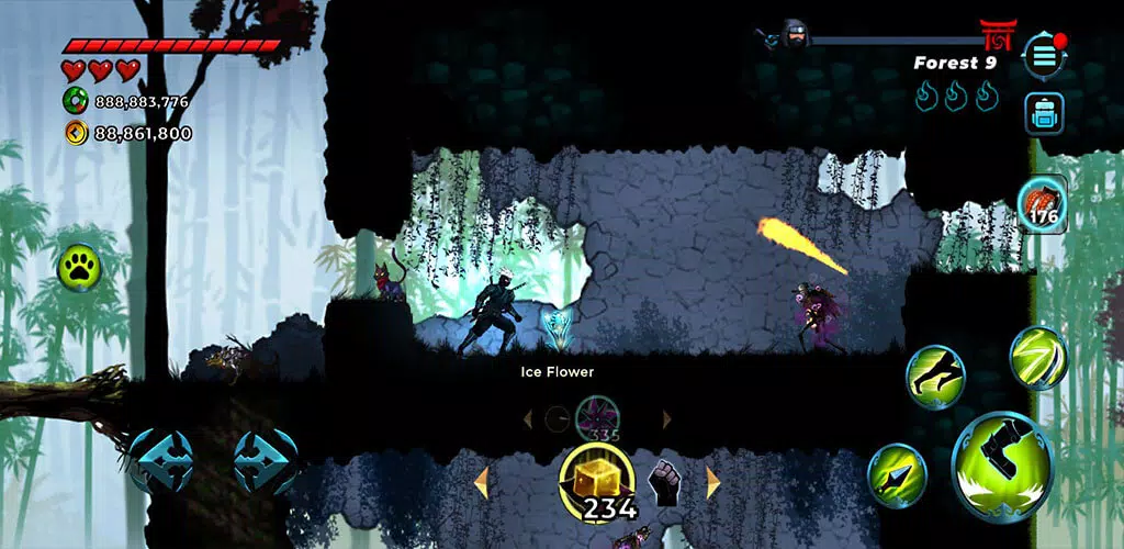 Ninja War: Shadow Adventures Schermafbeelding 3