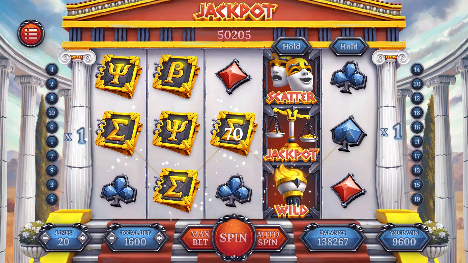 Gold Voyage Slots casino games 스크린샷 1