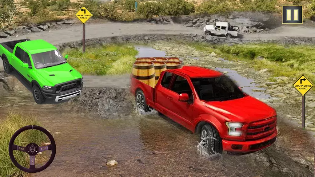 Pickup Truck Game: 4x4 Offroad Schermafbeelding 1