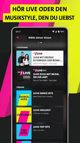 1LIVE: Radio, Musik & Podcasts Captura de pantalla 3