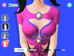 Bikini DIY: Bra Bikini Games Screenshot 1