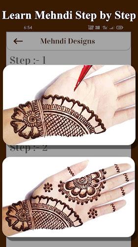 Mehndi Design - Easy Simple ဖန်သားပြင်ဓာတ်ပုံ 2