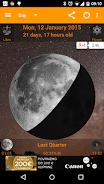 Moon Phase Widget Ảnh chụp màn hình 0