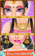 Indian Girl Wedding Salon Game ဖန်သားပြင်ဓာတ်ပုံ 0