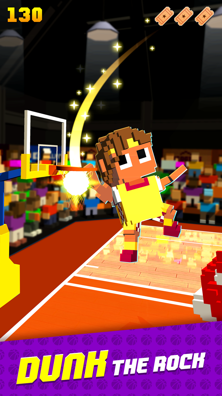 Blocky Basketball FreeStyle স্ক্রিনশট 2