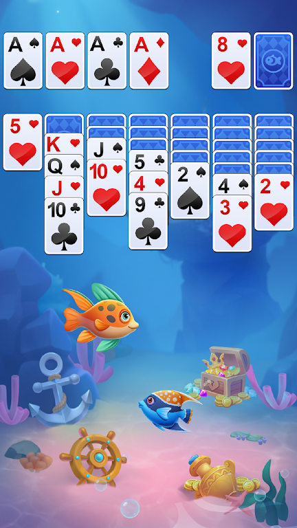 Solitaire Fish: Card Games 스크린샷 0