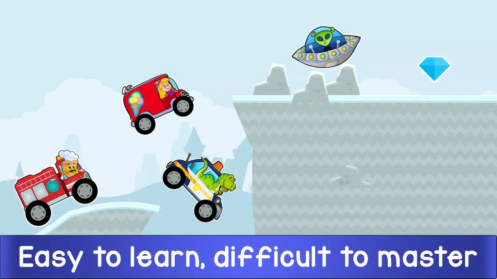 Kids Car Racing Game Screenshot 0