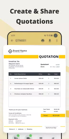 GimBooks: Invoice, Billing App Screenshot 2