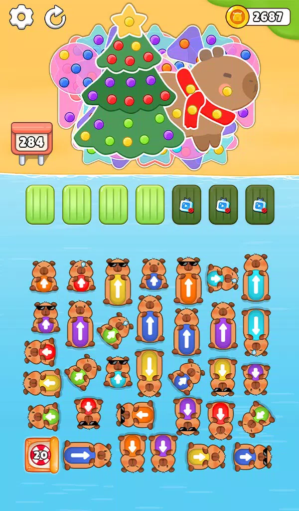 Capybara Mania: Jam Escape Ảnh chụp màn hình 3