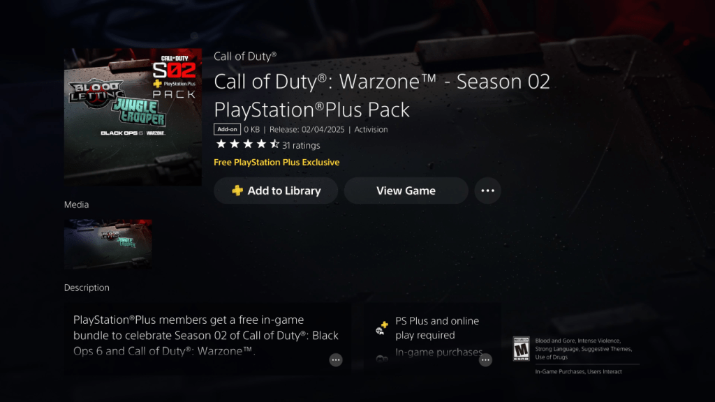PlayStation Plus Pack promotional image