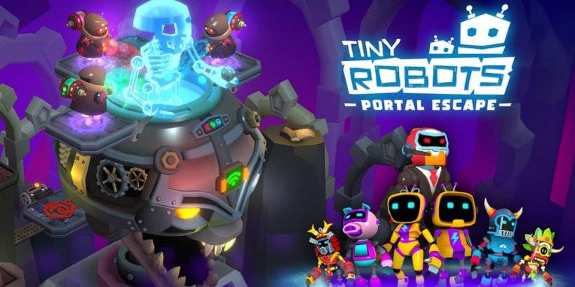 Tiny Robotlar: Portal Escape şimdi Android ve iOS'ta çıktı