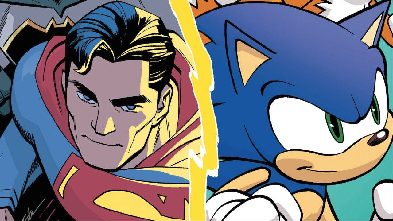 DC und Sonic Team up in epic Crossover -Veranstaltung