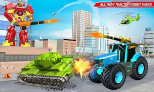 Hippo Robot Tank Robot Game 스크린샷 1