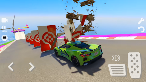 Spider Superhero Car Stunts: Car Driving Simulator Tangkapan skrin 1