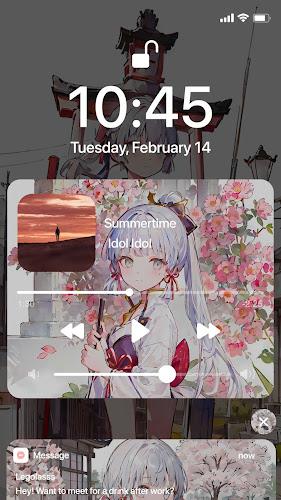 Schermata Wow Ayaka Theme - Icon Pack 2