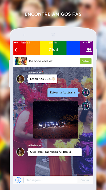 LGBT Amino em Português 스크린샷 1