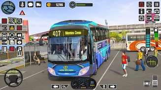 City Coach Bus Driving 2023 ภาพหน้าจอ 3