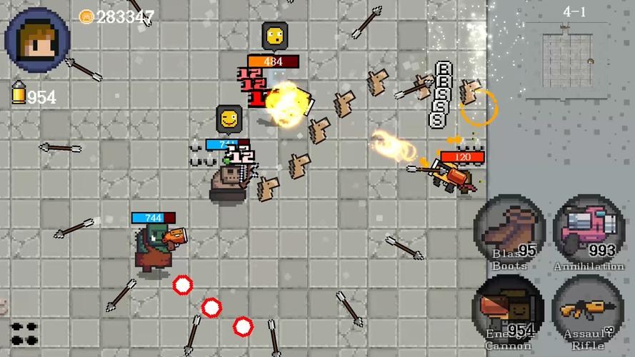 Tiny Warrior - Pixel Gun Capture d'écran 2