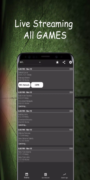Dofu Live NFL NBA NHL Baseball應用截圖第0張