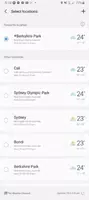 Samsung Weather Ảnh chụp màn hình 3