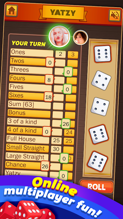 Yatzy Dice with Friends Screenshot 3