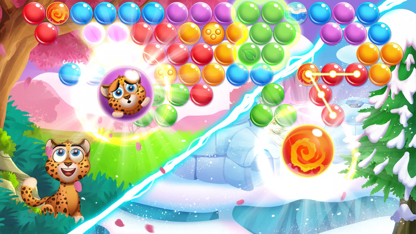 Bubble Pop: Wild Rescue ภาพหน้าจอ 0