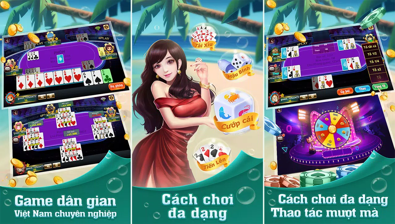 4Play - Tiến Lên Miền Nam Online應用截圖第1張