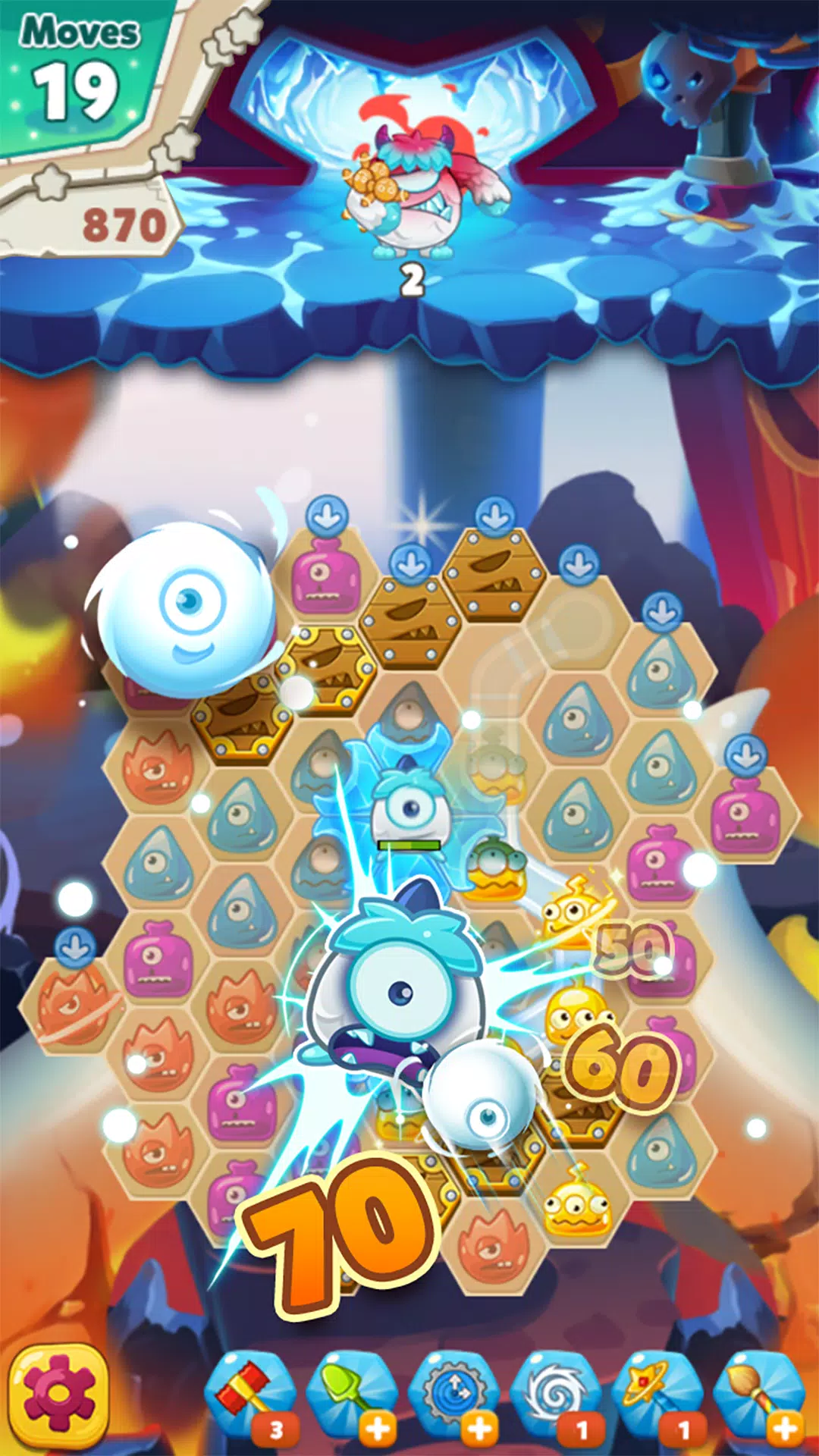 Monster Busters: Ice Slide Screenshot 0