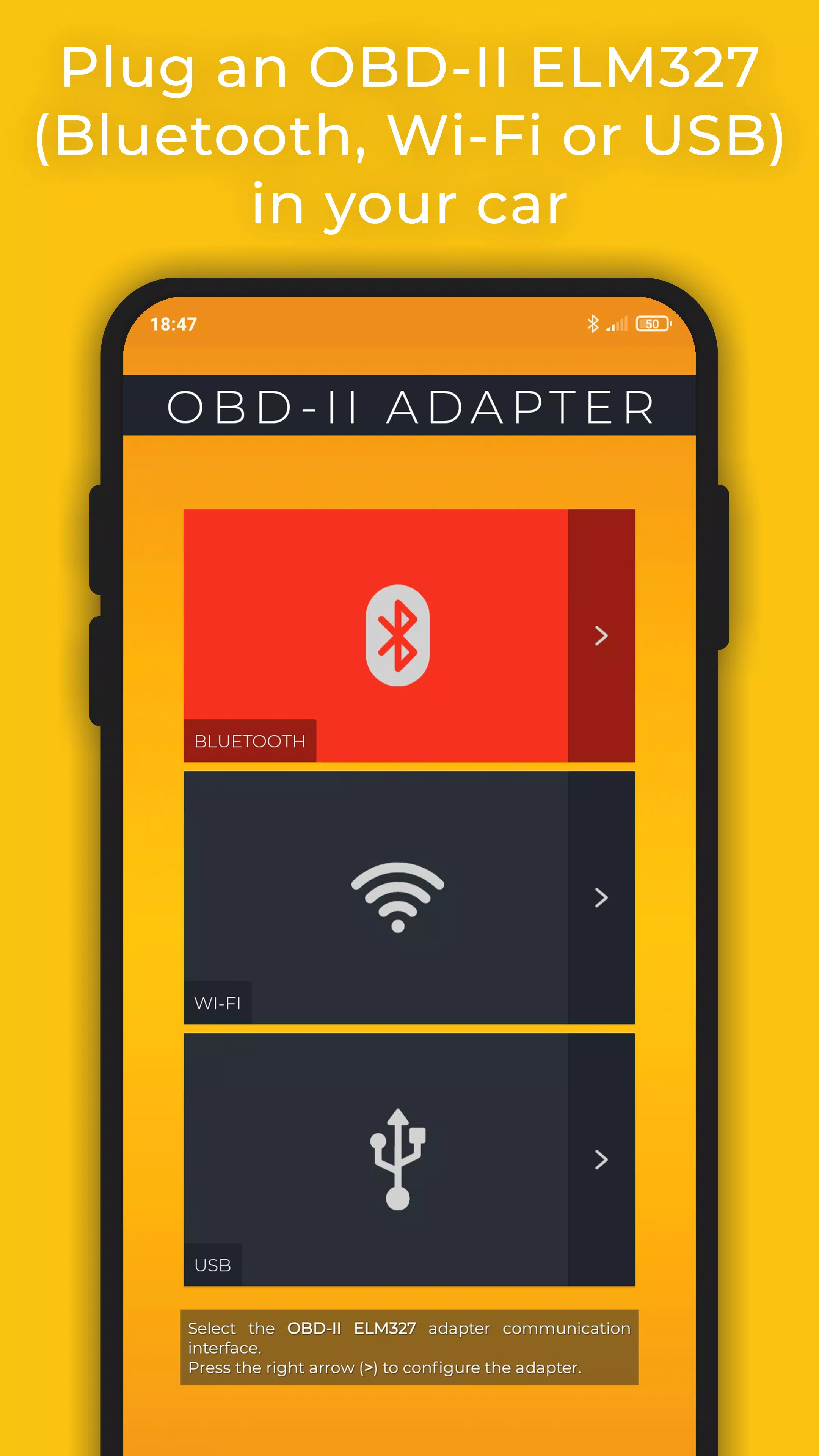 Schermata OBD2 Test 1