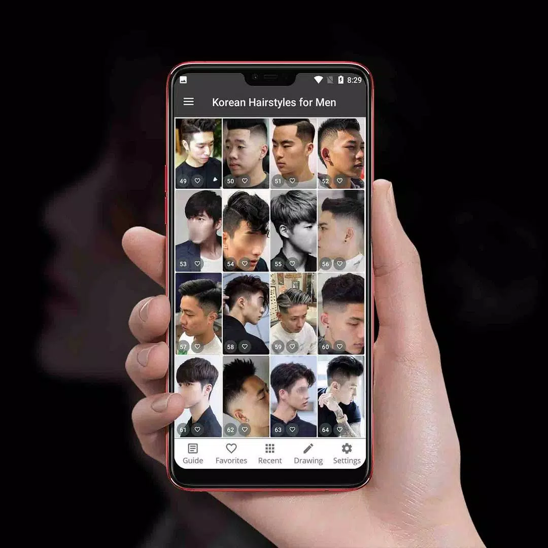 Korean Hairstyles for Men Capture d'écran 2