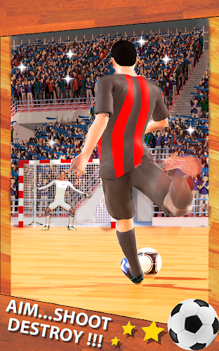 Shoot Goal - Indoor Soccer Screenshot 0