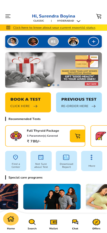 Dr Lal PathLabs - Blood Test Capture d'écran 1