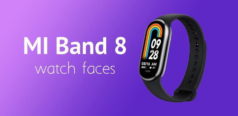 Xiaomi Mi Band 8 Watch Faces Capture d'écran 0