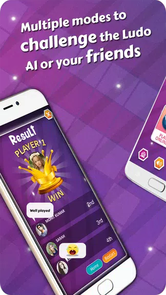 Ludo game - free board game play with friends Скриншот 2