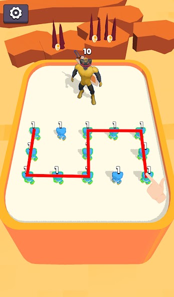 Merge Monster: Frog Evolution Mod Ảnh chụp màn hình 1
