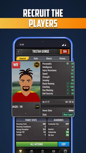 Ultimate College Football HC スクリーンショット 1