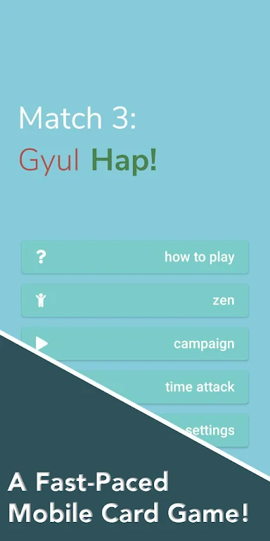 Match 3 Card Game - Gyul Hap應用截圖第0張