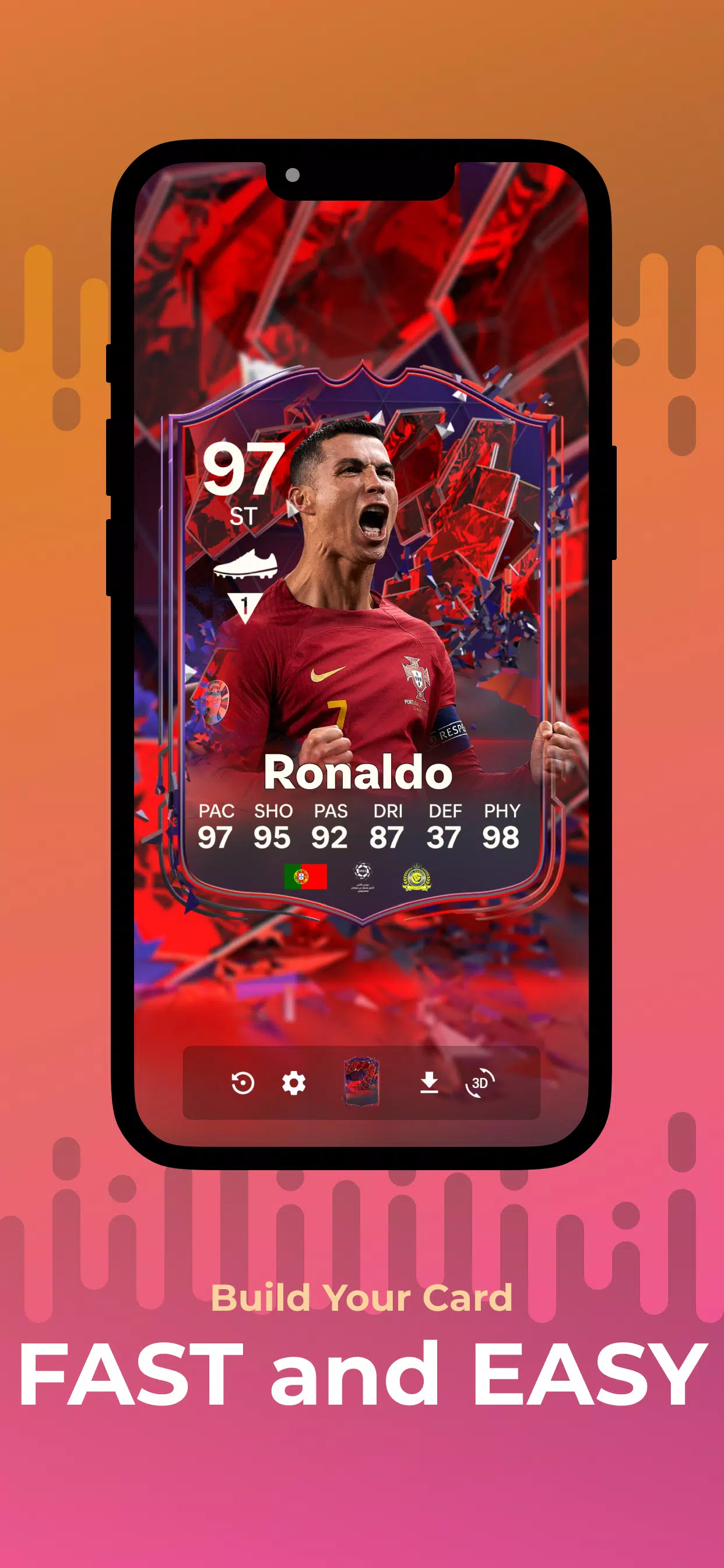 FUT Card Creator 24 スクリーンショット 1