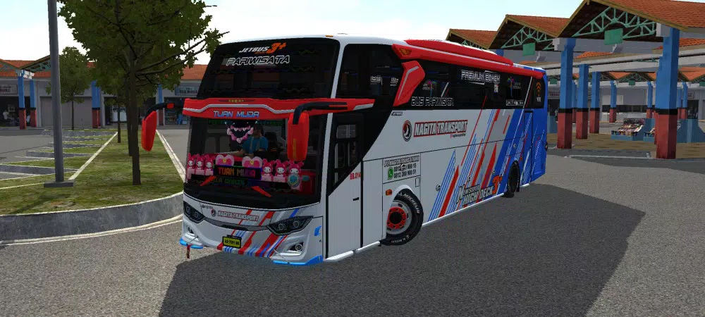 Mod Bus Simulator Basuri 스크린샷 0