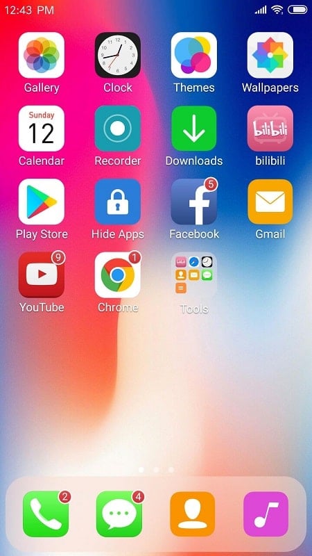 X Launcher Pro Скриншот 1