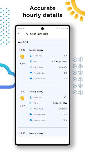 Weather Forecast, Live Weather應用截圖第1張