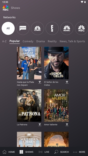 The NBC App - Stream TV Shows Capture d'écran 0