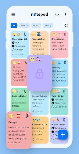 Notepad: Notes Organizer To Do स्क्रीनशॉट 0