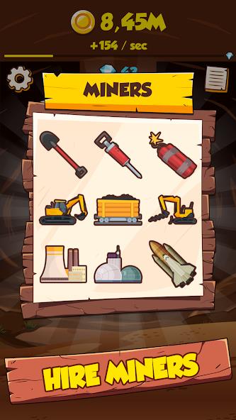 Idle Miner Clicker: Tap Tycoon Mod应用截图第2张