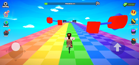 Blocky Bike Master应用截图第0张