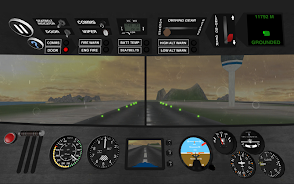 Airplane Pilot Sim Captura de tela 2