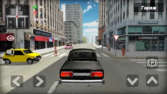 VAZ 2105 Russian Car Simulator Zrzut ekranu 0